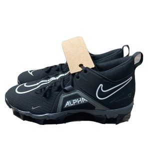 Nike Alpha Menace 3 Shark Men's 11 Football Cleats Black/Grey/White CV0582-010